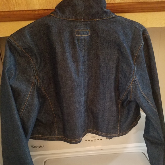 Isaac Mizrahi Denim Jacket Blue XL - Picture 2 of 2